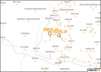map of Sovilji