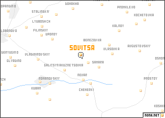 map of Sovitsa