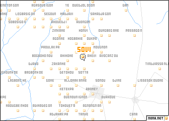 map of Sovi