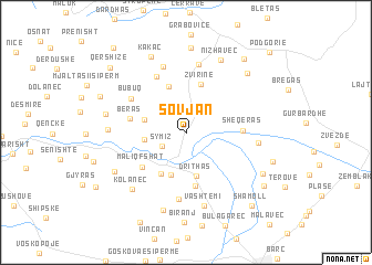 map of Sovjan