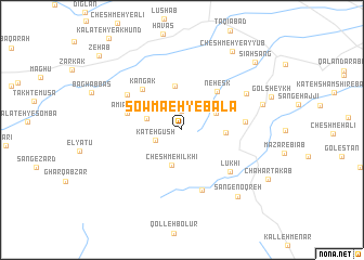 map of Şowma‘eh-ye Bālā