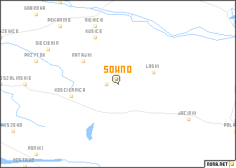 map of Sowno