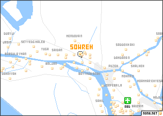 map of Sowreh