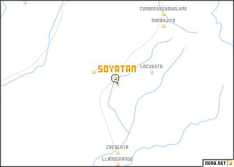 map of Soyatán