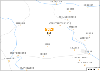 map of Soza