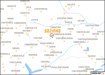 map of Sózinho