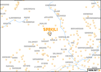 map of Spa Kili