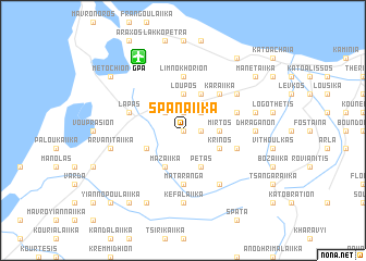 map of Spanaíika