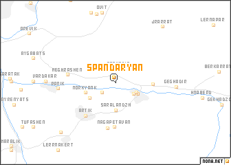 map of Spandaryan