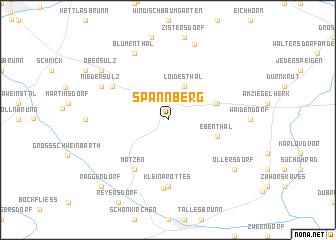 map of Spannberg