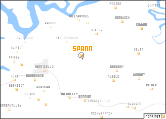 map of Spann