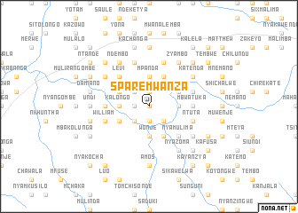 map of Spare Mwanza