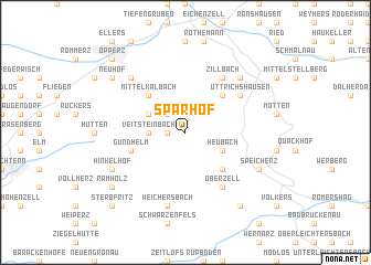 map of Sparhof