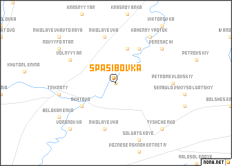 map of Spasibovka