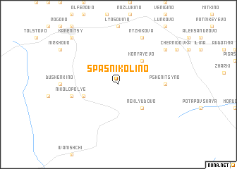 map of Spas Nikolino