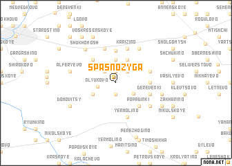 map of Spas-Nozyga