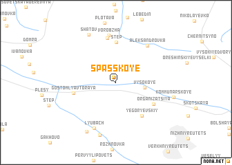 map of Spasskoye