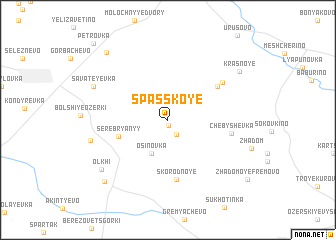 map of Spasskoye