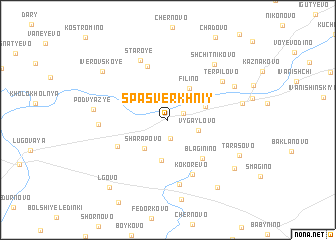 map of Spas Verkhniy