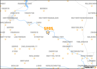 map of Spas