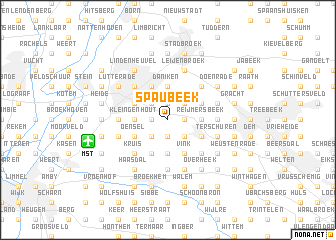 map of Spaubeek