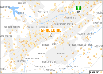 map of Spaulding