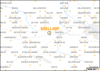 map of Spellhof