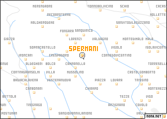 map of Spermani