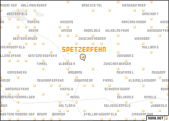 map of Spetzerfehn