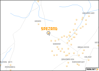 map of Spezand