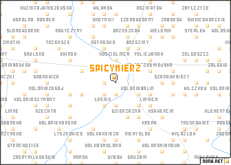 map of Spicymierz