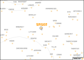 map of Spider