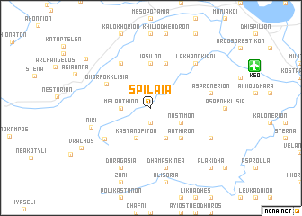 map of Spílaia