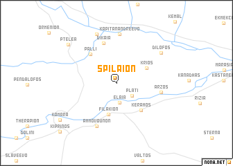 map of Spílaion