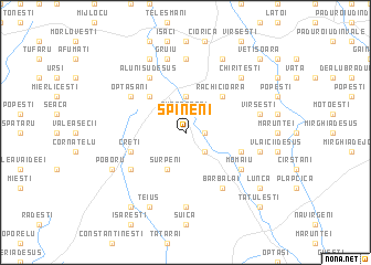 map of Spineni