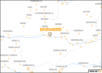 map of Spin Khorai