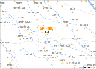 map of Spiridon