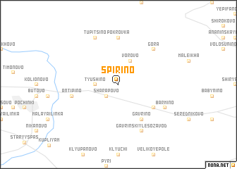map of Spirino