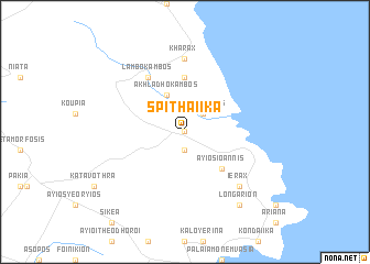 map of Spithaíika