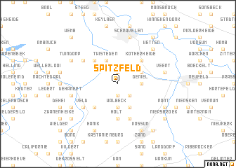 map of Spitzfeld