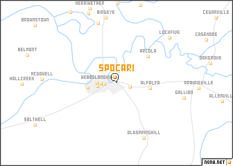 map of Spocari