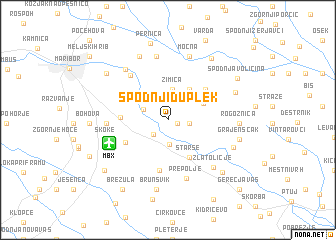 map of Spodnji Duplek