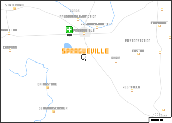 map of Spragueville