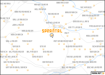 map of Sprantal