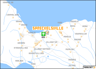 map of Spreckelsville