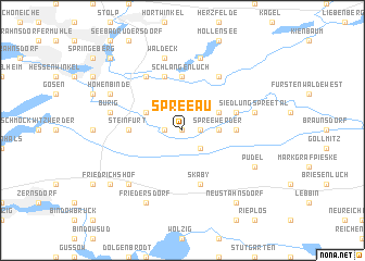 map of Spreeau