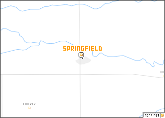 map of Springfield