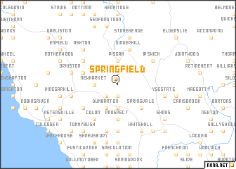 map of Springfield