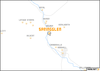 map of Spring Glen