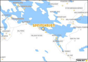 map of Spring Haven